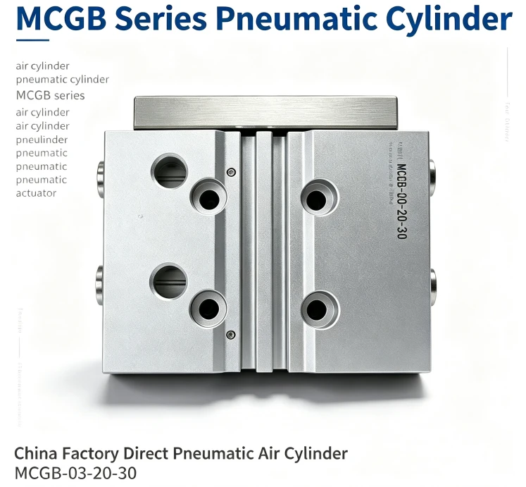 MCGB-03-25-125 Mini Twin-Guide Pneumatic Cylinder